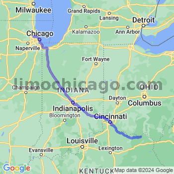 Limousine service to O'Hare airport (ORD)