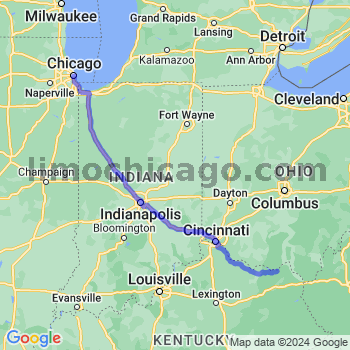 Limousine service to Chicago Loop