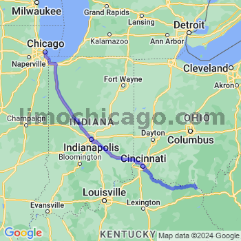 Limousine service to Chicago Loop