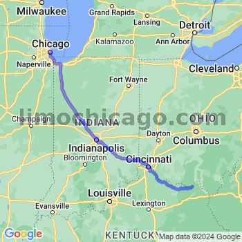 Limousine service to Chicago Loop