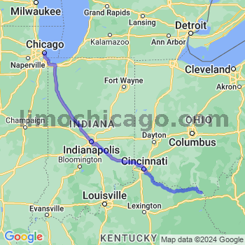 Limousine service to Chicago Loop
