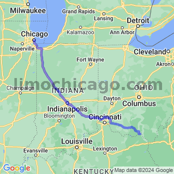 Limousine service to Chicago Loop