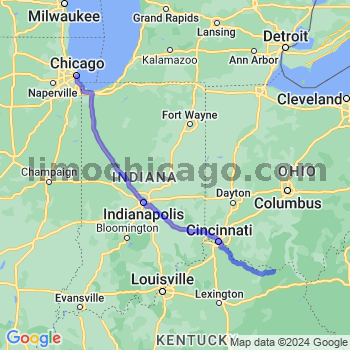 Limousine service to Chicago Loop