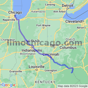 Limousine service to Chicago Loop