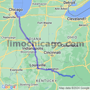 Limousine service to Chicago Loop