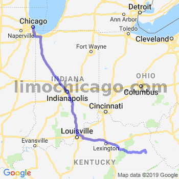 Limousine service to Chicago Loop