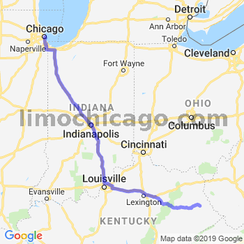 Limousine service to Chicago Loop