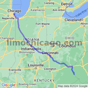 Limousine service to Chicago Loop