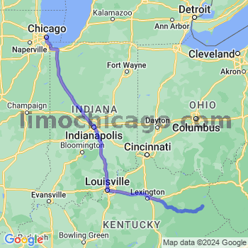 Limousine service to Chicago Loop