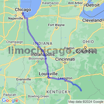 Limousine service to Chicago Loop