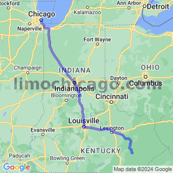 Limousine service to Chicago Loop