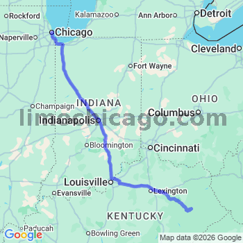 Limousine service to Chicago Loop