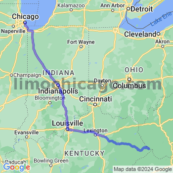 Limousine service to Chicago Loop