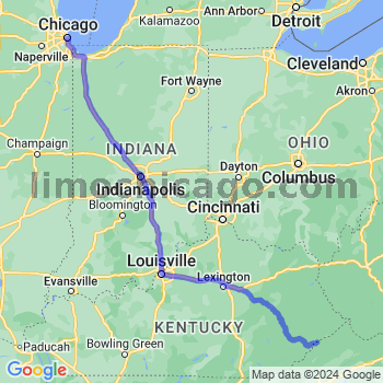 Limousine service to Chicago Loop