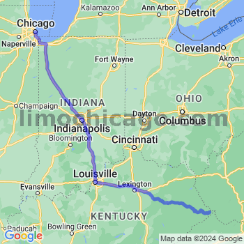 Limousine service to Chicago Loop
