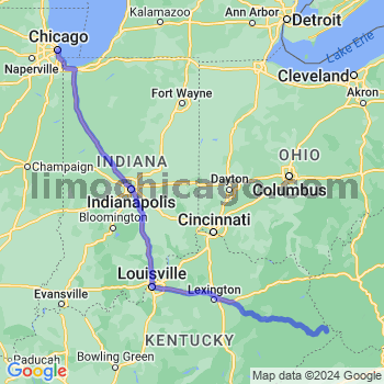 Limousine service to Chicago Loop