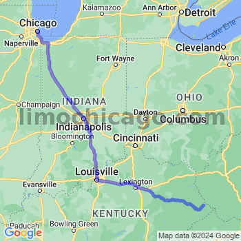 Limousine service to Chicago Loop