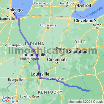 Limousine service to Chicago Loop