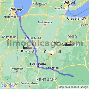 Limousine service to Chicago Loop