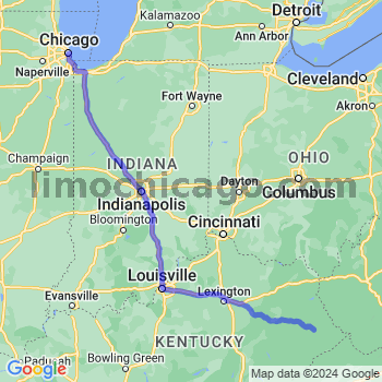Limousine service to Chicago Loop