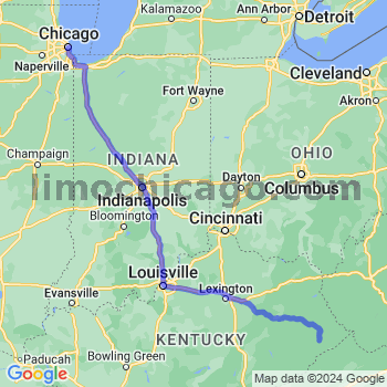 Limousine service to Chicago Loop