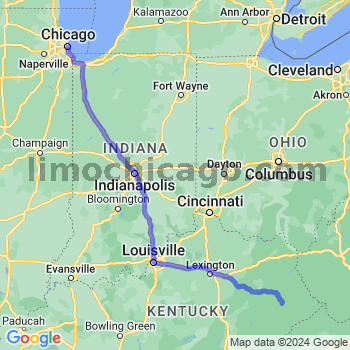 Limousine service to Chicago Loop
