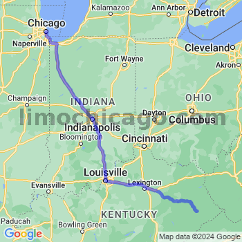 Limousine service to Chicago Loop