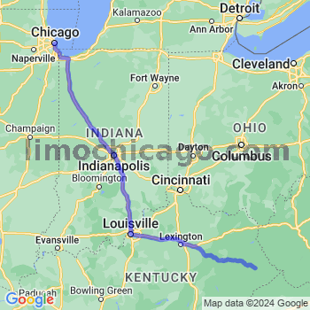 Limousine service to Chicago Loop