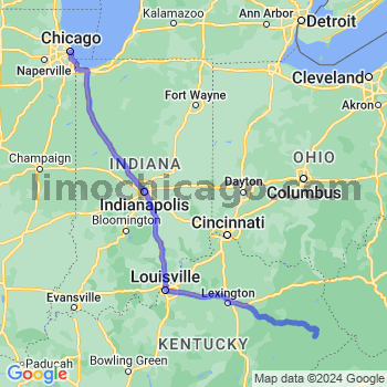 Limousine service to Chicago Loop