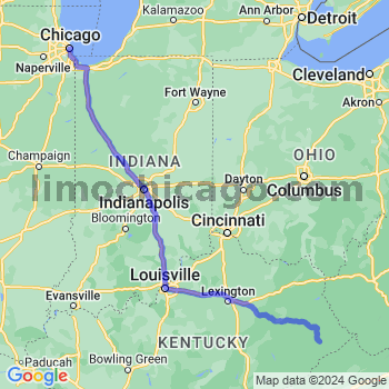 Limousine service to Chicago Loop