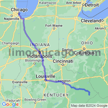 Limousine service to Chicago Loop