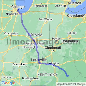 Limousine service to Chicago Loop