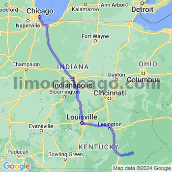 Limousine service to Chicago Loop