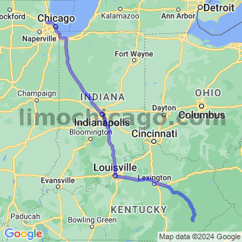 Limousine service to O'Hare airport (ORD)