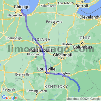 Limousine service to Chicago Loop