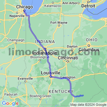 Limousine service to Chicago Loop