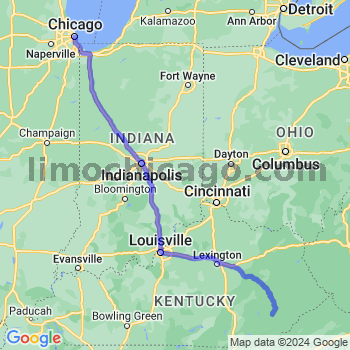Limousine service to Chicago Loop