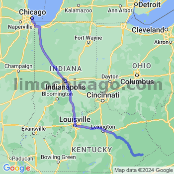 Limousine service to Chicago Loop