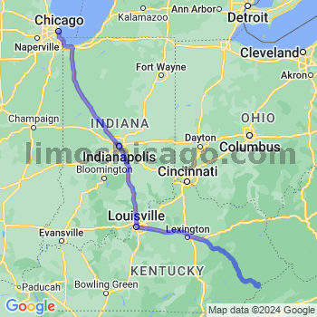 Limousine service to Chicago Loop
