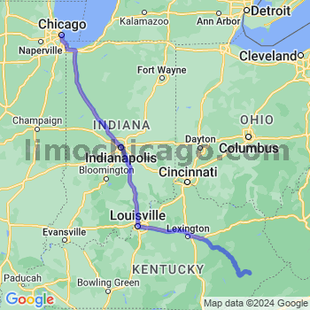 Limousine service to Chicago Loop