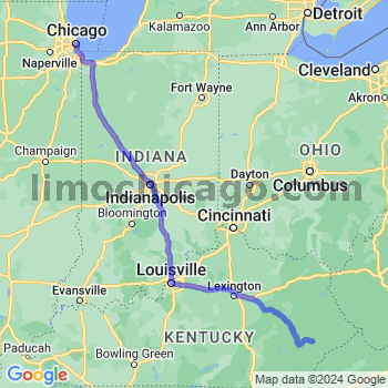 Limousine service to Chicago Loop