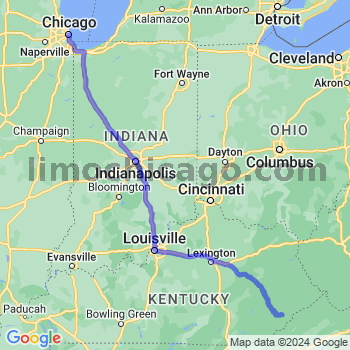 Limousine service to Chicago Loop