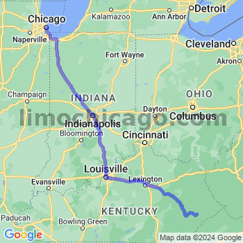 Limousine service to Chicago Loop