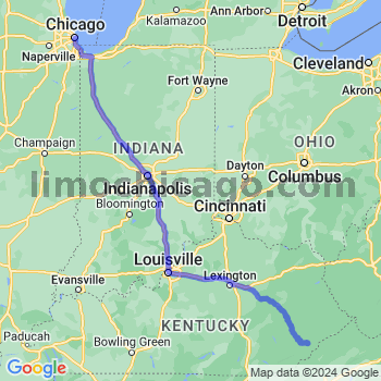 Limousine service to Chicago Loop