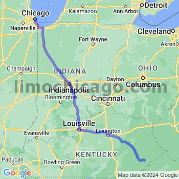 Limousine service to Chicago Loop