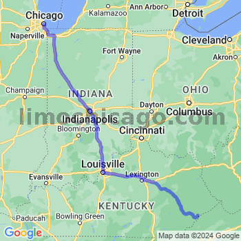 Limousine service to Chicago Loop