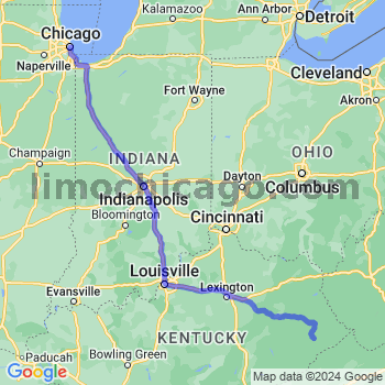 Limousine service to Chicago Loop