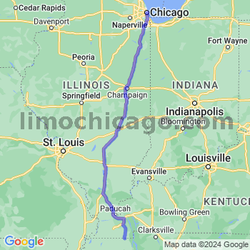 Limousine service to Chicago Loop