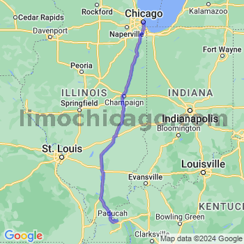 Limousine service to Chicago Loop