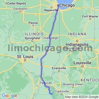 Limousine service to Chicago Loop
